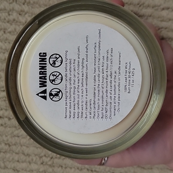 Rose All Day Three Wick Candle - Picture 3 of 4